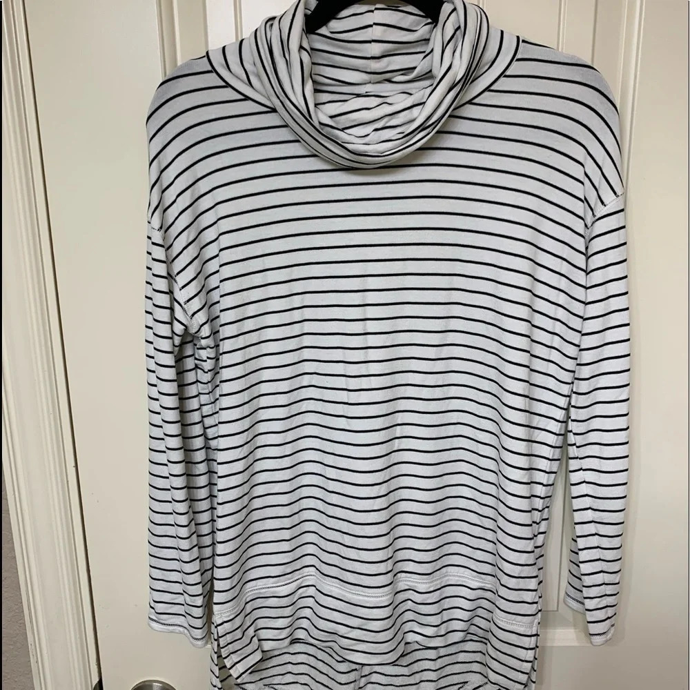 Liz Claiborne striped weekender